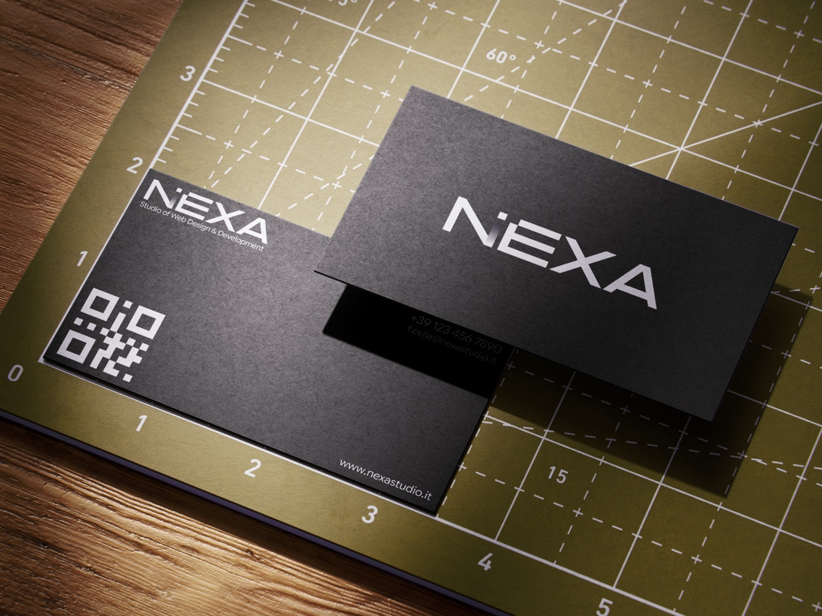 Biglietti da visita NEXA fronte e retro